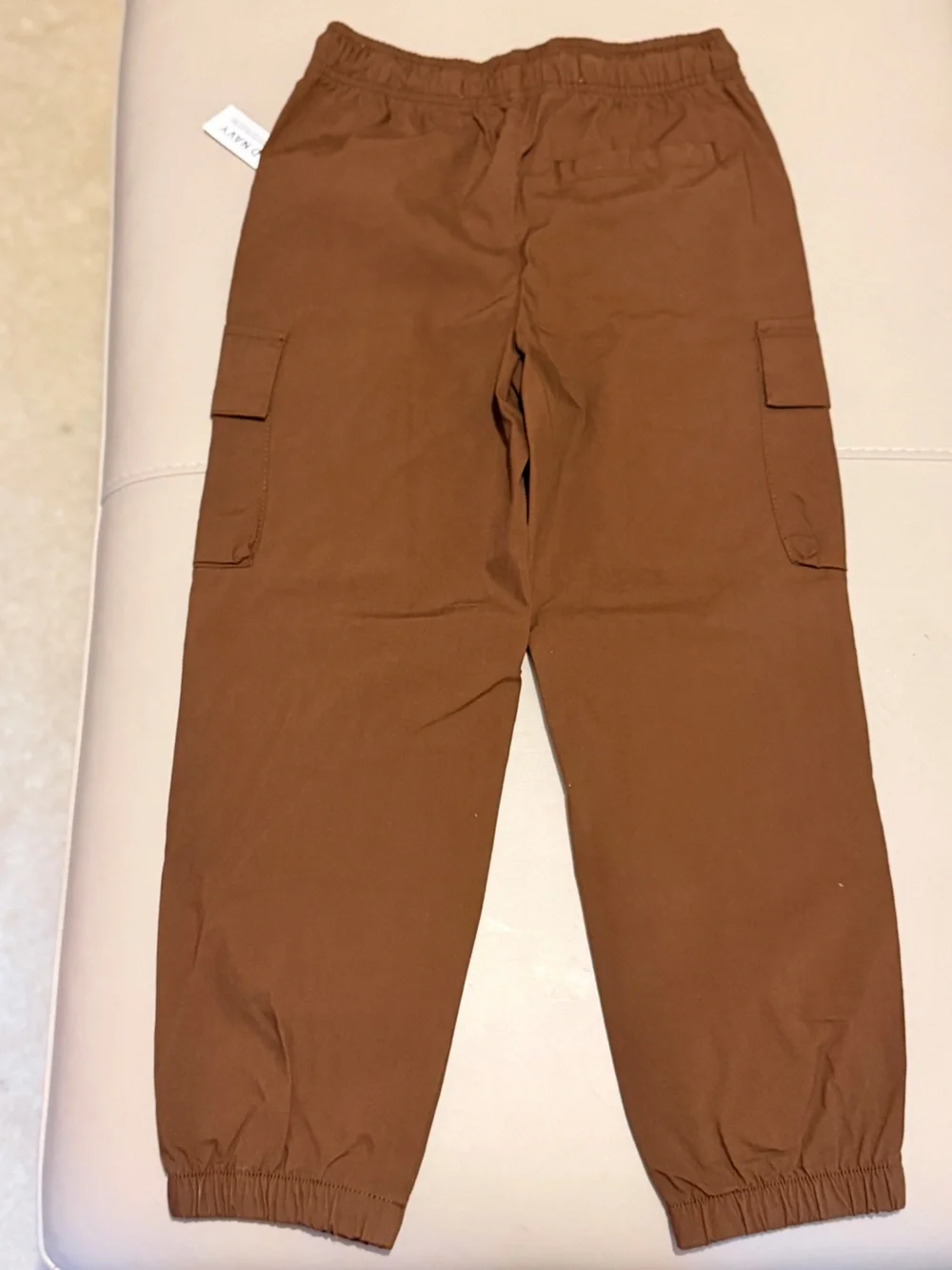 Old Navy Brown Cargo Joggers with Elastic Cuffs